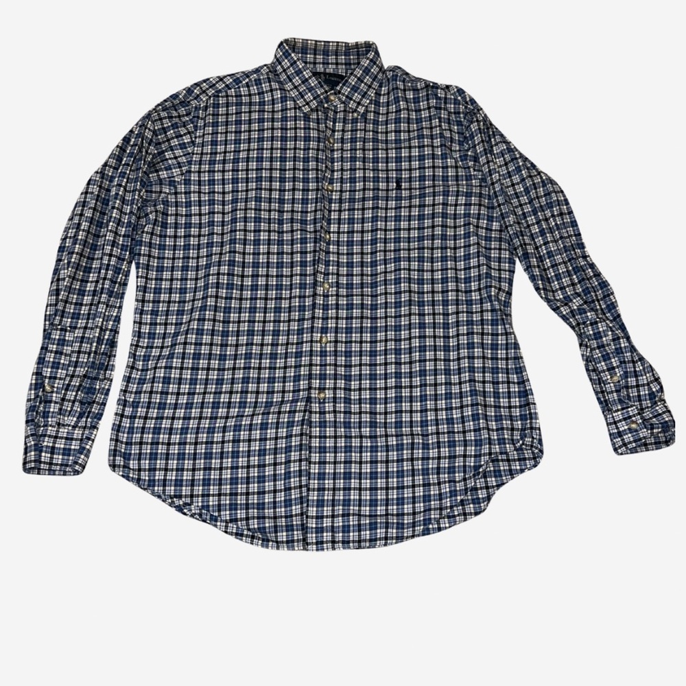 Polo Ralph Lauren Blue Plaid Shirt